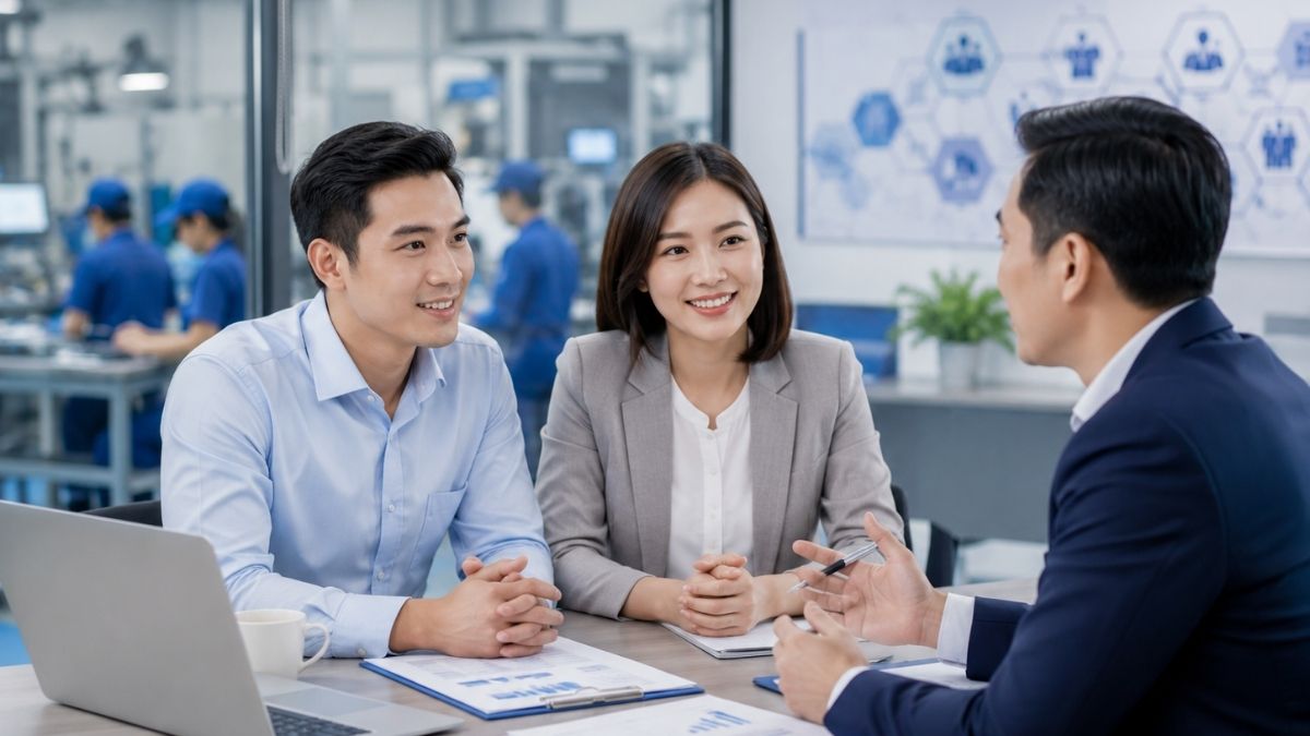  Kỹ Sư Tự Động Hóa Tiếng Trung Bắc Ninh: Nhân Tố Cốt Lõi Trong Nhà Máy Thông Minh FDI